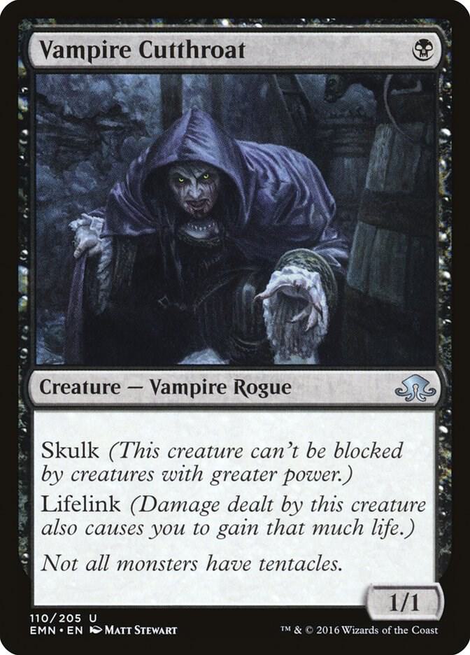 Vampire Cutthroat 110 card from Eldritch Moon