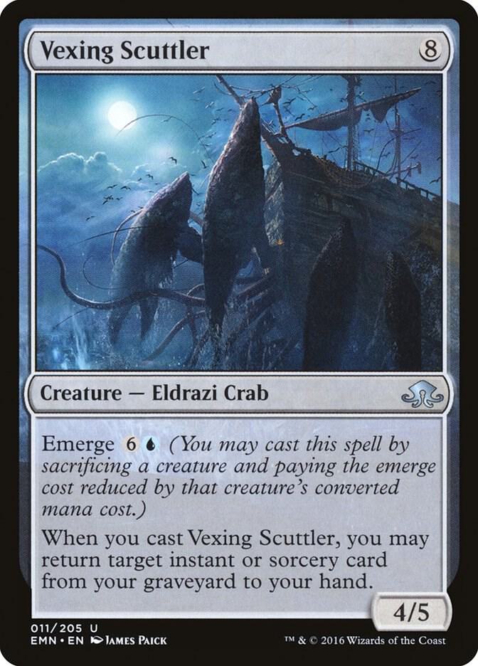 Vexing Scuttler 11 card from Eldritch Moon