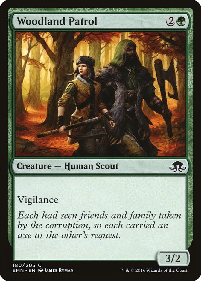 Woodland Patrol 180 card from Eldritch Moon