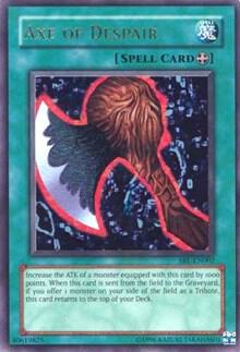 Axe of Despair SRL-002 card from Spell Ruler