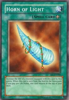 Horn of Light SRL-004 card from Spell Ruler