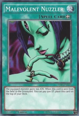 Malevolent Nuzzler SRL-005 card from Spell Ruler