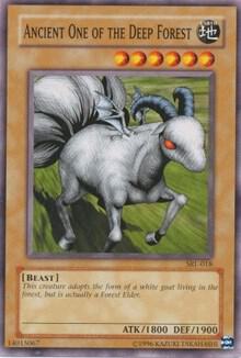 Ancient One of the Deep Forest SRL-018 card from Spell Ruler