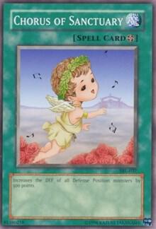 Chorus of Sanctuary SRL-037 card from Spell Ruler