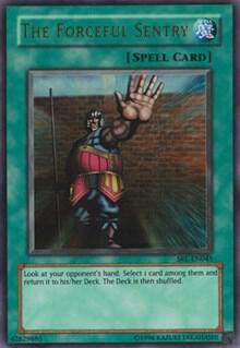 The Forceful Sentry SRL-045 card from Spell Ruler