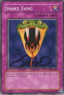 Snake Fang SRL-050 card from Spell Ruler