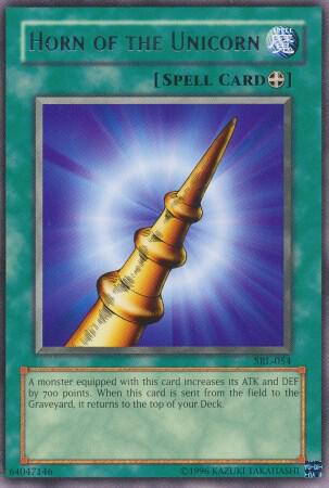 Horn of the Unicorn SRL-054 card from Spell Ruler