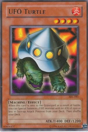 UFO Turtle SRL-081 card from Spell Ruler