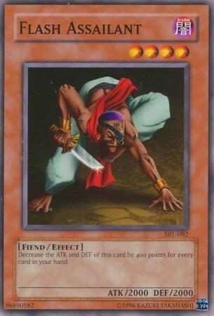 Flash Assailant SRL-082 card from Spell Ruler