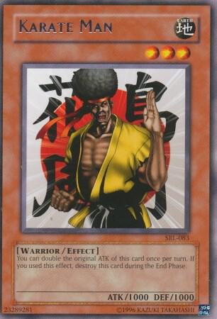 Karate Man SRL-083 card from Spell Ruler