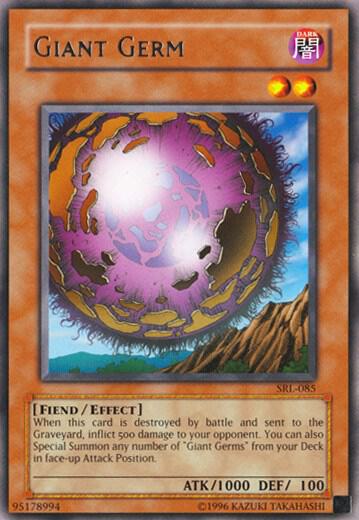 Giant Germ SRL-085 card from Spell Ruler