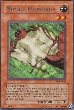Nimble Momonga SRL-086 card from Spell Ruler