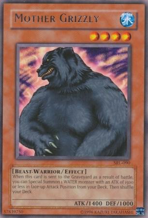 Mother Grizzly SRL-090 card from Spell Ruler