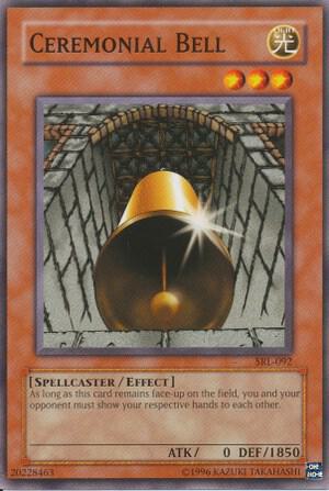 Ceremonial Bell SRL-092 card from Spell Ruler
