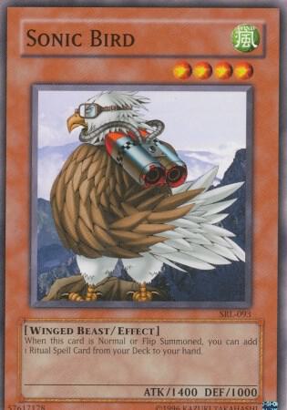 Sonic Bird SRL-093 card from Spell Ruler