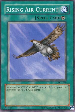 Rising Air Current SRL-099 card from Spell Ruler