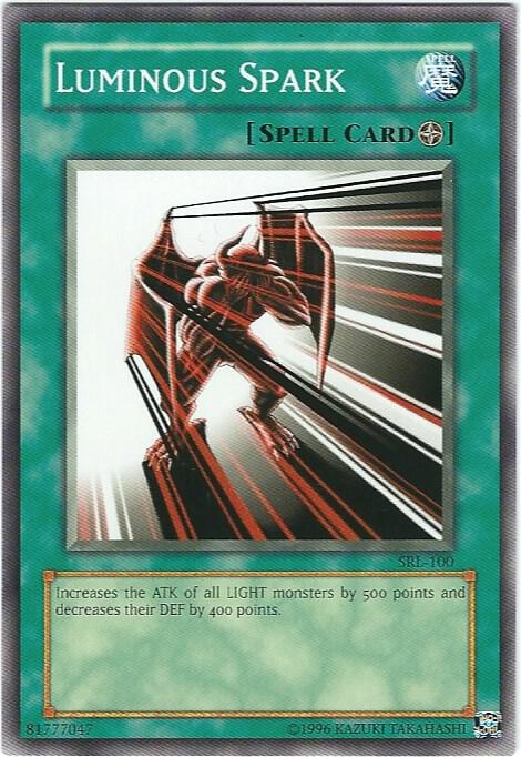 Luminous Spark SRL-100 card from Spell Ruler