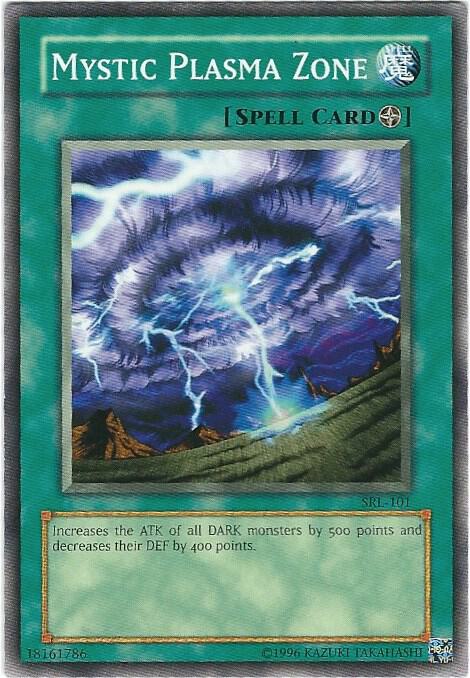 Mystic Plasma Zone SRL-101 card from Spell Ruler