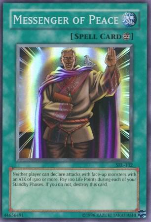 Messenger of Peace SRL-102 card from Spell Ruler