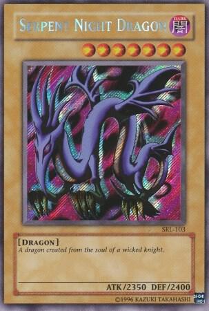 Serpent Night Dragon SRL-103 card from Spell Ruler