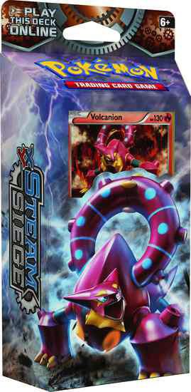 Steam Siege Theme Deck - "Gears of Fire" [Volcanion] card from XY - Steam Siege