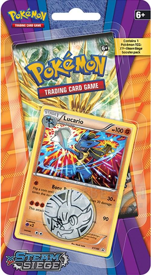Steam Siege Single Pack Blister [Lucario] card from XY - Steam Siege