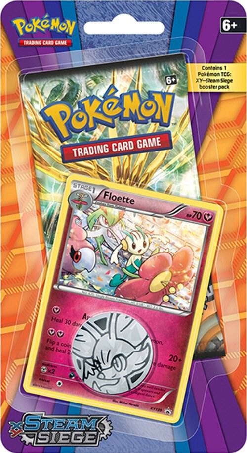 Steam Siege Single Pack Blister [Floette] card from XY - Steam Siege