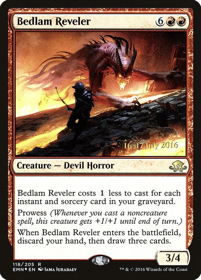 Bedlam Reveler 118 card from Prerelease Cards
