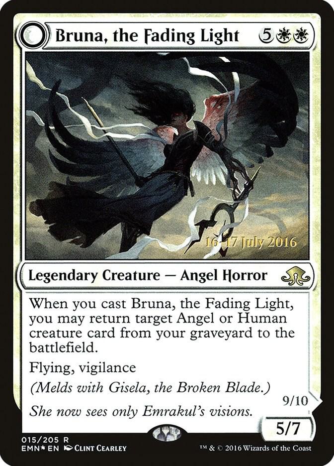 Bruna, the Fading Light 15 card from Prerelease Cards