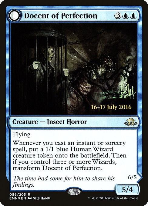 Docent of Perfection 56 card from Prerelease Cards