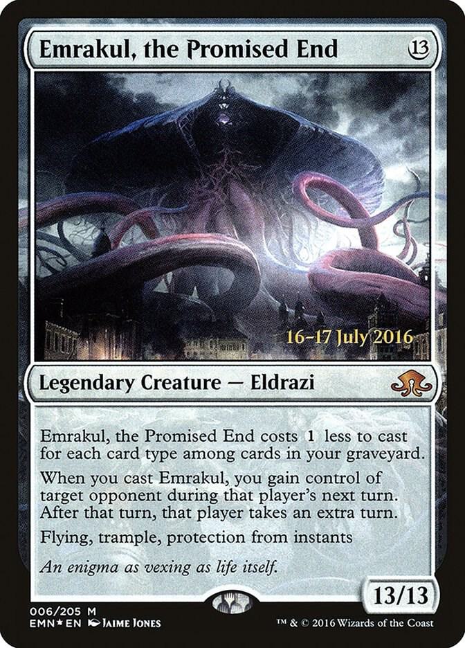 Emrakul, the Promised End 6 card from Prerelease Cards