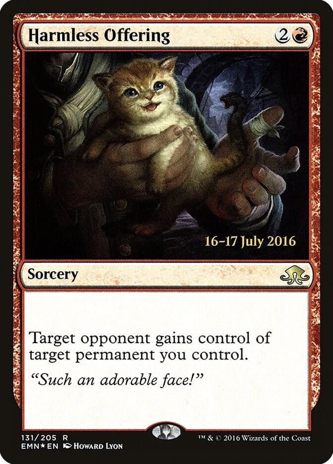Harmless Offering 131 card from Prerelease Cards