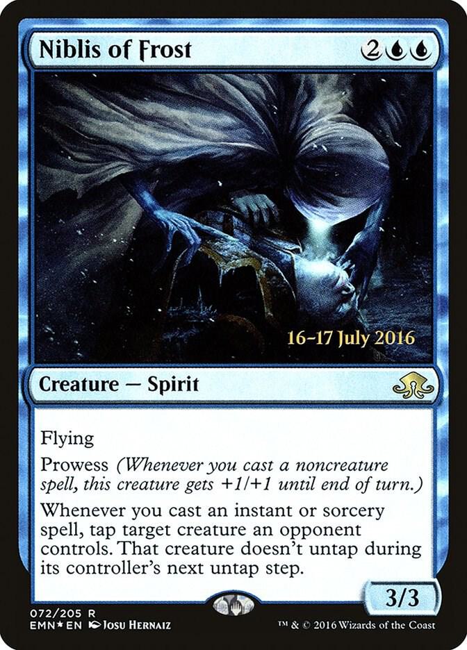 Niblis of Frost 72 card from Prerelease Cards