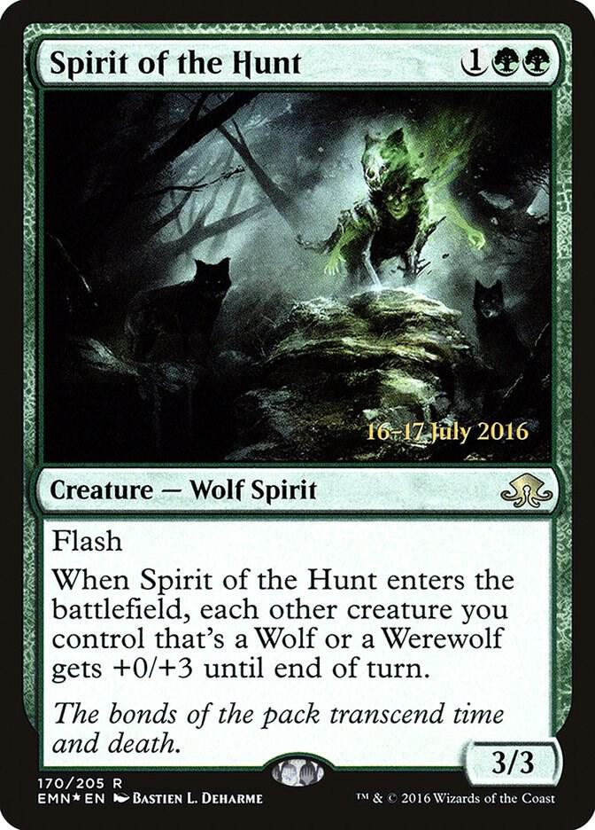 Spirit of the Hunt 170 card from Prerelease Cards