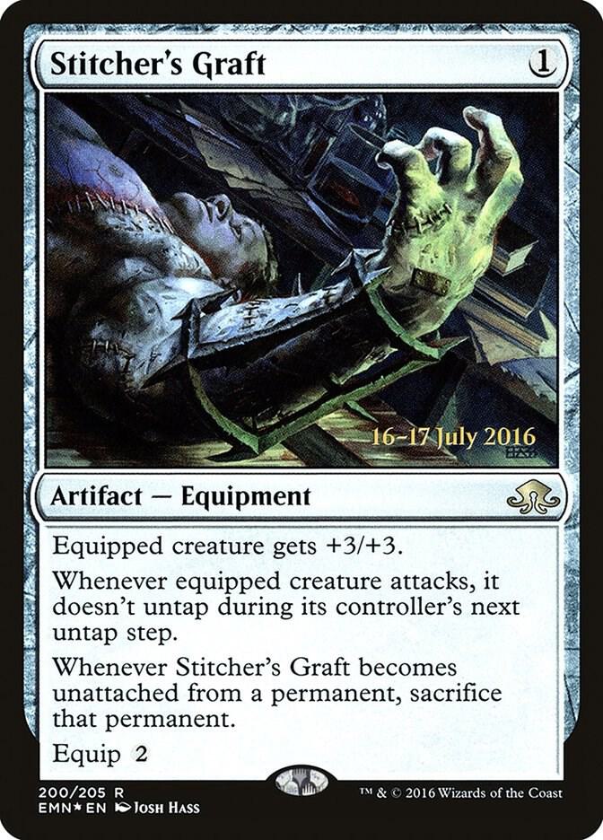 Stitcher's Graft 200 card from Prerelease Cards