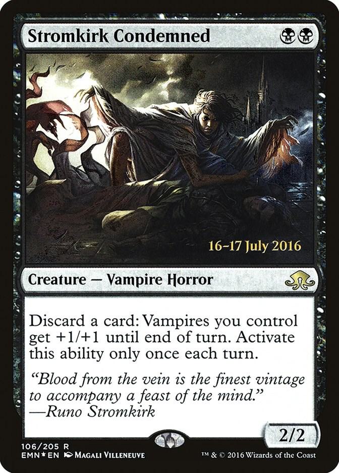 Stromkirk Condemned 106 card from Prerelease Cards