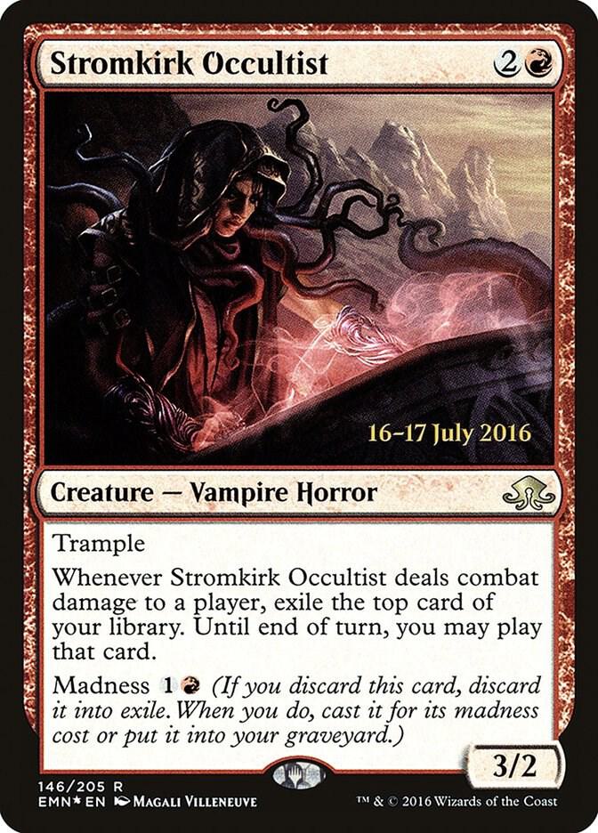 Stromkirk Occultist 146 card from Prerelease Cards