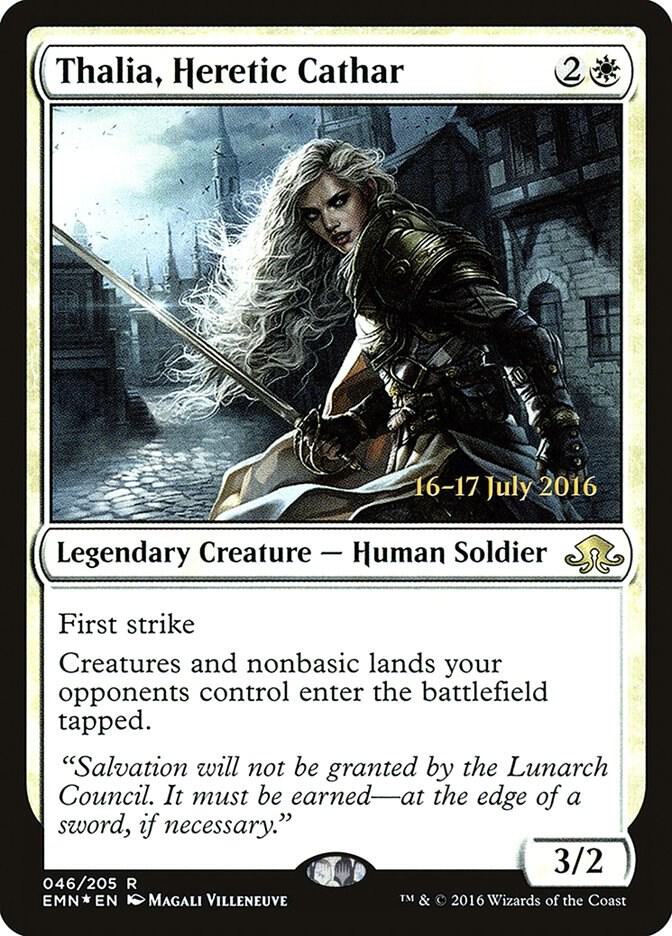Thalia, Heretic Cathar 46 card from Prerelease Cards