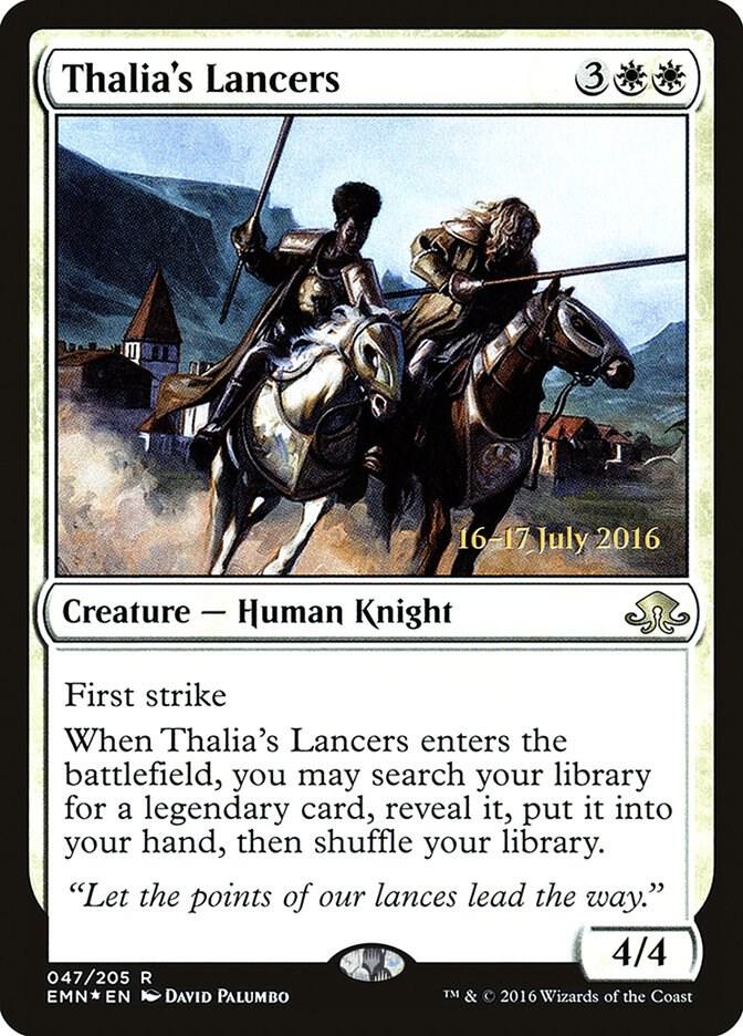 Thalia's Lancers 47 card from Prerelease Cards