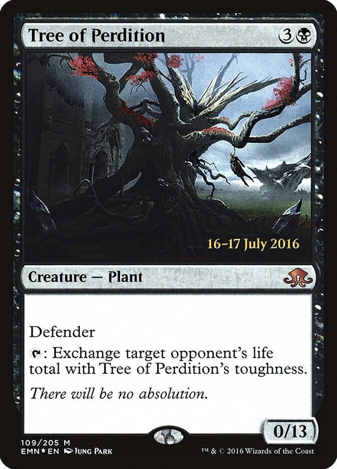 Tree of Perdition 109 card from Prerelease Cards