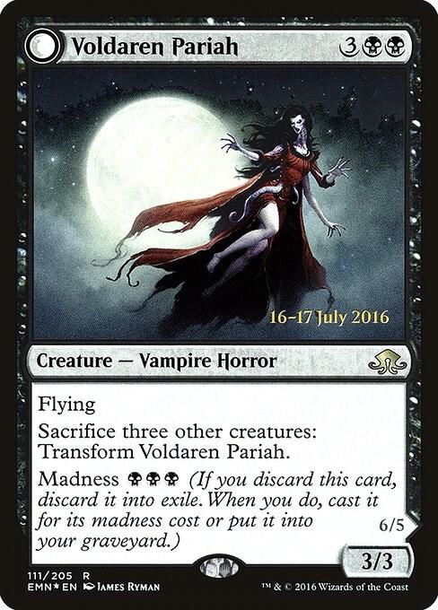 Voldaren Pariah 111 card from Prerelease Cards