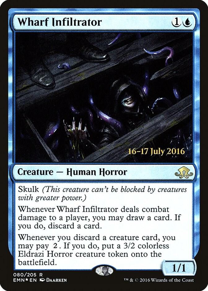 Wharf Infiltrator 80 card from Prerelease Cards