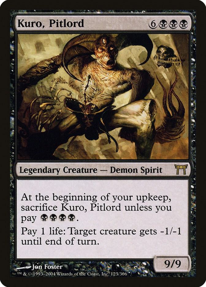 Kuro, Pitlord 123 card from Champions of Kamigawa