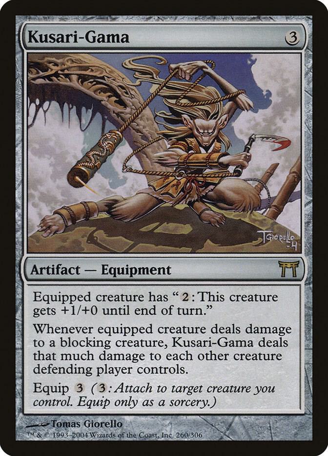 Kusari-Gama 260 card from Champions of Kamigawa