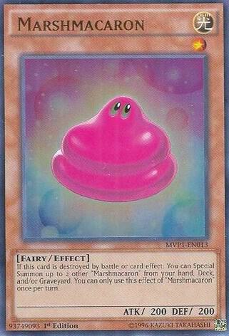 Marshmacaron MVP1-EN013 card from The Dark Side of Dimensions Movie Pack