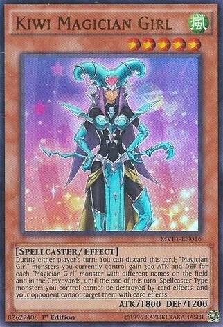 Kiwi Magician Girl MVP1-EN016 card from The Dark Side of Dimensions Movie Pack