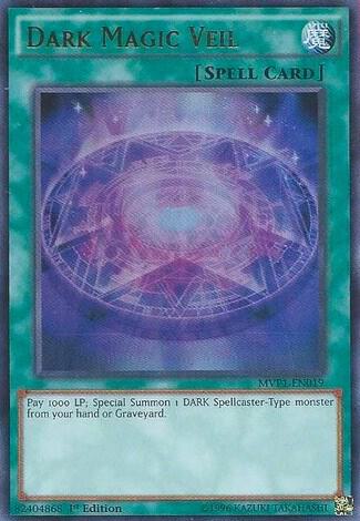 Dark Magic Veil MVP1-EN019 card from The Dark Side of Dimensions Movie Pack