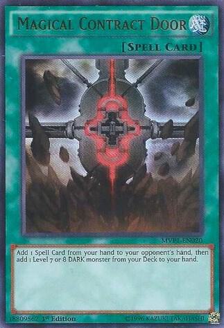 Magical Contract Door MVP1-EN020 card from The Dark Side of Dimensions Movie Pack