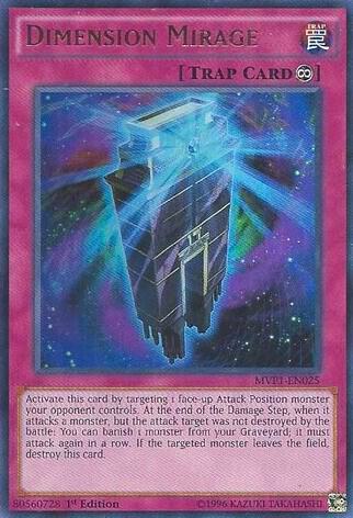 Dimension Mirage MVP1-EN025 card from The Dark Side of Dimensions Movie Pack