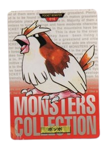 Pidgey [Red] 16 card from Bandai Carddass